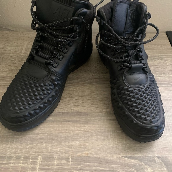 Nike Lunar Force 1 Duck Boot Black - Picture 2 of 7